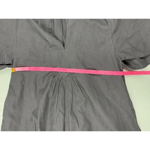 Pomander Place Tuckernuck Black Finley Flutter Sleeve Mini Dress Cotton Size S - Picture 5 of 6